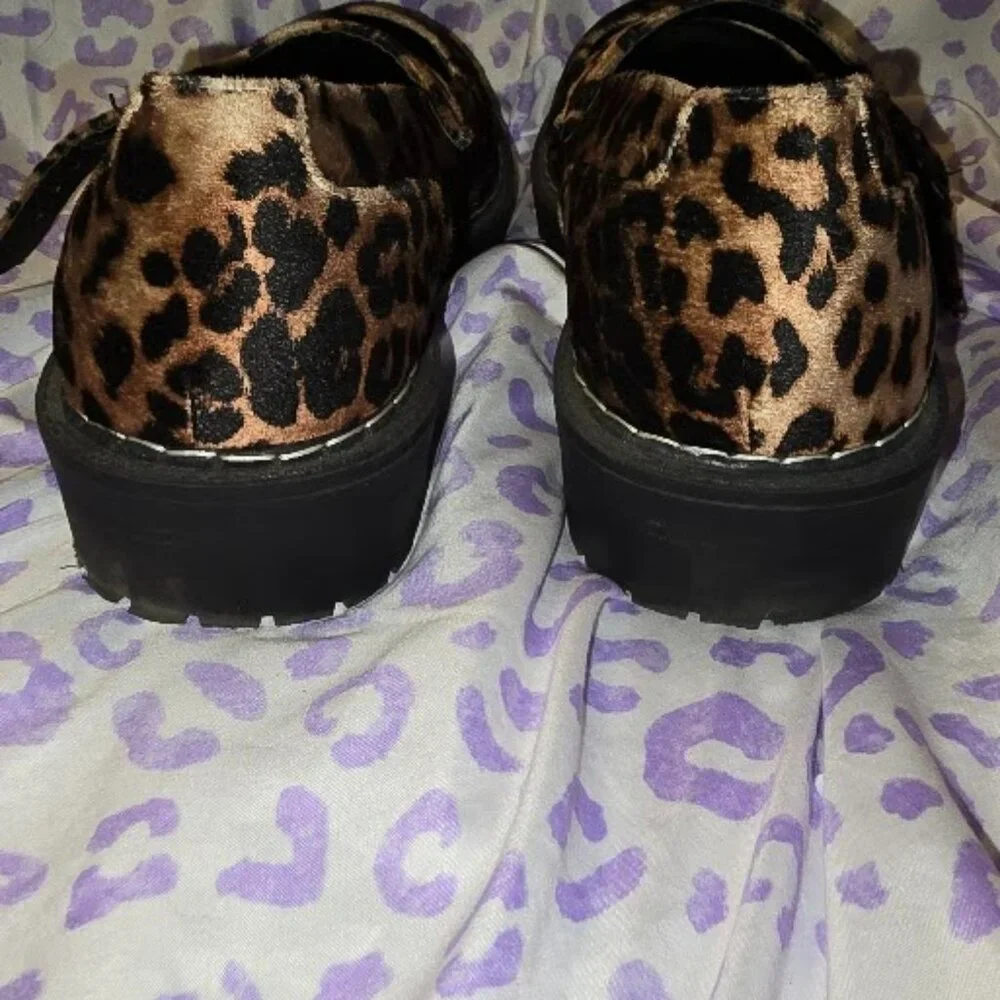 Torrid brand Leopard Print Mary Janes - Picture 3 of 3